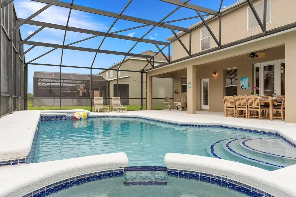 Lakeview W/8 Bedroom 5 Kingsuite 3 Miles To Disney 키시미 외부 사진
