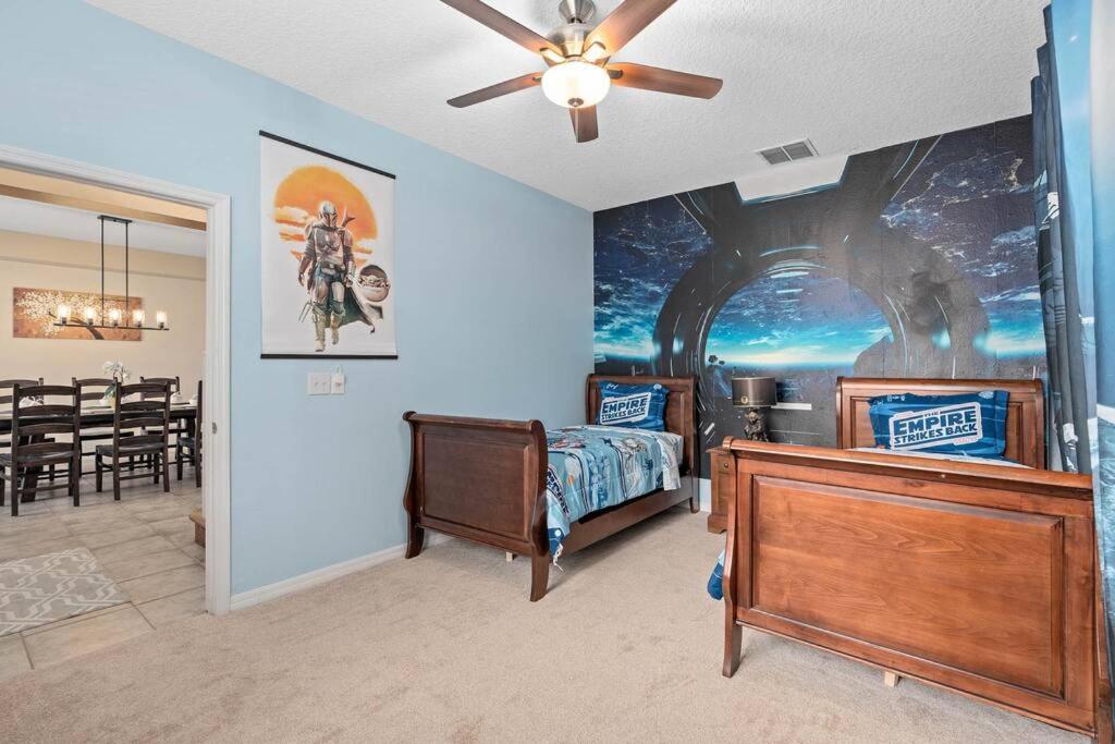 Lakeview W/8 Bedroom 5 Kingsuite 3 Miles To Disney 키시미 외부 사진